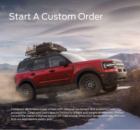 Start a custom order | McCandless Ford Meadville, Inc. in Meadville PA